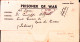 1944-POW CAMP 112 Biglietto Franchigia Prigioniero Di Guerra Italiano In Africa  - Poststempel