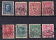 1908-AUSTRIA 8 Differenti Francobolli Usati PERFORATI PERFIN Con Sigle Different - Used Stamps