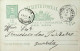 1901 Portugal Bilhete Postal Inteiro D. Carlos I 10 + 10 R. Verde Enviado De Coimbra Para A Guarda - Entiers Postaux