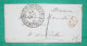 CAD TYPE 13 VILLEFRANCHE DE ROUERGUE AVEYRON CL CORRESPONDANCE LOCALE TAXE 1 POUR MALEVILLE LETTRE COVER FRANCE - 1801-1848: Precursori XIX