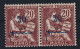 Lot De 3 X Paires N°29, 31 Et 33 MOUCHON Neuf** Maroc Bureaux Français De 1911 à 1917 - Nuevos