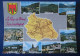 CPM CARTE POSTALE  CARTE GÉOGRAPHIQUE LE PUY DE DOME TOURISTIQUE ET MULTI-VUES - Landkaarten