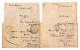 ILE DE ROUAD ET PORT SAID  2 LETTRES AVEC CORRESPONDANCE 1915 ET 1916  PREMIERE GUERRE MONDIALE - Cartas & Documentos