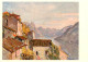 13920223 Gandria_Lago_di_Lugano Mit Porlezza Gemaelde - Other & Unclassified