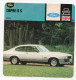 FICHE AUTOMOBILE - CAPRI II S - Voitures