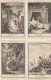 Bibliothèque Nle. Pochette 23 Cpa (N° 2 à N° 24) LES CHANSONS DE LABORDE . Collection 1 . Illustr. MOREAU Le JEUNE ) - Altri & Non Classificati