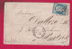 N°60 GC 5010 AUMALE CAD TYPE 16 ALGERIE POUR PONTOISE LETTRE - 1849-1876: Periodo Clásico