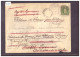 LETTRE REACHEMINEE PLUSIEURS FOIS DE CELIGNY POUR CONSTANTINOPLE, BEYROUT, GENEVE - Covers & Documents