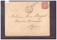 LETTRE AVEC CACHET LINEAIRE " MONTREUX " - Covers & Documents