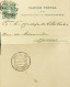 1903 Portugal Cartão Postal Inteiro D. Carlos I 25 R. Verde Enviado De Lisboa Para Cascais - Enteros Postales