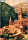 25-4-2024 (3 Z 3) OLD - Colorised - Not Posted - Basilique De Lourdes - Kerken En Kathedralen