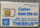 Theseus Engineering Sample,SIM Card Type - Non Classificati