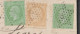 PIECE D'AMATEUR 2 X N°35 + N°59 Signé CALVES Et MIRO LUXE - 1862 Napoléon III