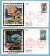 FDC France 1982 - Croix Rouge 1982 : Hommage à Jules Verne YT 2247 & 2248 - 44 Nantes - 1980-1989