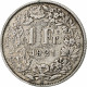 Monnaie, Suisse, Franc, 1921, Bern, TB+, Argent, KM:24 - Otros & Sin Clasificación