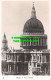 R495452 London. St. Pauls Cathedral. Real Photo Reproduction - Autres & Non Classés