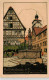 73899331 Rothenburg  Tauber Kapellenbrunnen Mit Weissem Turm Steindruck  - Rothenburg O. D. Tauber