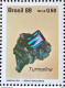 C 1639 Brazil Stamp Brazilian Gems Stone Semi Precious Tourmaline Amethyst Jewelry 1989 Complete Series - Unused Stamps