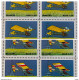 C 1636 Brazil Stamp 80 Years Old Flight Dumont Airplane Ultraleve Demoiselle 1989 Block Of 4 Complete Series - Neufs