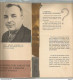 Delcampe - CC // Vintage // Old Russian Program 1958 / Dépliant Publicitaire URSS Mikhail RUDENKO Soviet U.S.S.R - Advertising