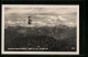 AK Ebensee, Seilschwebebahn Mit Blick Auf Das Totengebirge  - Funicular Railway