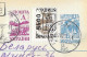 LOKHVYTSIA 1995  - ENTIER POSTAL UKRAINIEN, TIMBRE D URSS SURCHARGE DE LA VILLE, ILLUSTRATION KIEV, VOIR LES SCANNERS - Ucraina