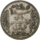 Tunisie, Muhammad Al-Nasir Bey, Franc, 1907, Paris, Argent, TB+, KM:238 - Tunesien