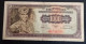 #1 YUGOSLAVIA 1000 DINARA 1955 WITHOUT NUMBER 2 IN LOWER RIGT CORNER - Yugoslavia