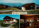 13864140 Haslen AI Wirtshaus Leimensteig Panorama Gastraum Haslen AI - Autres & Non Classés