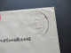 1947 Französische Zone Auslandsbrief In Die USA Konstanz 1 - Everett Washington Roter Ra1 Taxe Percue RM 75 - General Issues