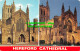 R497273 Hereford Cathedral. E. T. W. Dennis. Photocolour. Multi View. 1987 - Mondo
