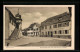 AK Deidesheim, Rathausplatz Mit Gasthaus Kanne  - Deidesheim