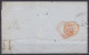 LSC (sans Contenu) Càd LIVERPOOL /JA 30 1854 Pour BERLIN "via Ostend" - Port "7" & Taxe "3½ GROSCHEN" (au Dos: Càd "AUS  - Storia Postale