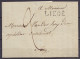 L. Datée 8 Septembre 1815 De LIEGE Pour HUY - Griffe "LIEGE" - Port "2" - 1815-1830 (Hollandse Tijd)