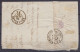 L. Affr. N°15 Lpts "322" Càd ST-GHISLAIN /18 JANV 1865 Pour MARCHIENNE-AU-PONT (au Dos: Càd BRUXELLES & Arrivée MARCHIEN - 1863-1864 Medallions (13/16)