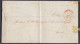 Imprimé Mortuaire (sans Contenu) Càd Imprimés "ANVERS /13 AVR./ P.P." (1850 ?) Pour Baron Dellafaille D'Huysse à GAND (a - 1849-1850 Médaillons (3/5)
