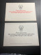 1980 MOSCOW SUMMER OLYMPICS 2 OLYMPIC COINS RARE COVERS - Ete 1980: Moscou