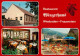 73890039 Frauenstein  Wiesbaden Restaurant Winzerhaus Gastraum Freiterrasse  - Wiesbaden