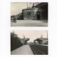 Lot De 2 Photos Gare Grenelle Ligne Petite Ceinture Paris Seine 75 France Train Chemin Chemins Fer Photo Photographie - Trains