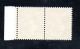 TIMBRE  FRANCE  1955-  VARIETE  PAIRE HORIZONTALE De CARNET N°1010d-  12f.  VERT JAUNE  - NEUFS- - Unused Stamps