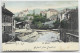 MOUDON SUISSE CARTE COULEURS LE BOURG 1907 - Moudon