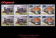 CUBA. BLOQUES DE CUATRO. 2005-16 HISTORIA DEL FERROCARRIL. LOCOMOTORAS - Unused Stamps