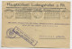 GERMANY LETTRE COVER BRIEF FREI DURCH MECANIQUE SUDDEUTICHE CARTENBAU LUDWIGSHAFEN 28.7.1925 TO NEUSTADT - Covers & Documents