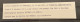Lettre Administrative 1891 - Annotations-étiquette - Taxée 2 Décimes Par Erreur "Par Erreur / Bon Pour La Belgique" RRR - 1884-1891 Leopold II