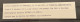 Lettre Administrative 1891 - Annotations-étiquette - Taxée 2 Décimes Par Erreur "Par Erreur / Bon Pour La Belgique" RRR - 1884-1891 Leopoldo II