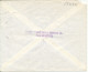 Lebanon Registered Bank Cover Sent Air Mail To Denmark 1971 Single Franked - Libano