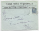 BRESIL BRASIL 200 REIS DEFAUT LETTRE COVER HOTEL VILLA VIGOUROUX RIO C. MARITIME BUENOS AIRES A BORDEAUX 1° 1913 - Schiffspost