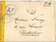 ALGERIE LETTRE EN FRANCHISE MILITAIRE OBLITEREE CONSTANTINE 1943 POUR LOCAL CACHET 3 Eme RGT ZOUAVE CENSURE - Briefe U. Dokumente