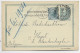 AUSTRIA ENTIER 5 HELLER POST KARTE +5H KONIG WEINBERGE 1904 TO BELGIQUE - Cartas & Documentos