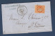 Bordeaux N° 48 Sur Lettre D'Auch Pour St Gaudens - 1870 Emisión De Bordeaux